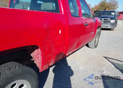 2010 Chevrolet Silverado 1500 Work Truck from USA, damaged, VIN 1GCSCPEX9AZ120634